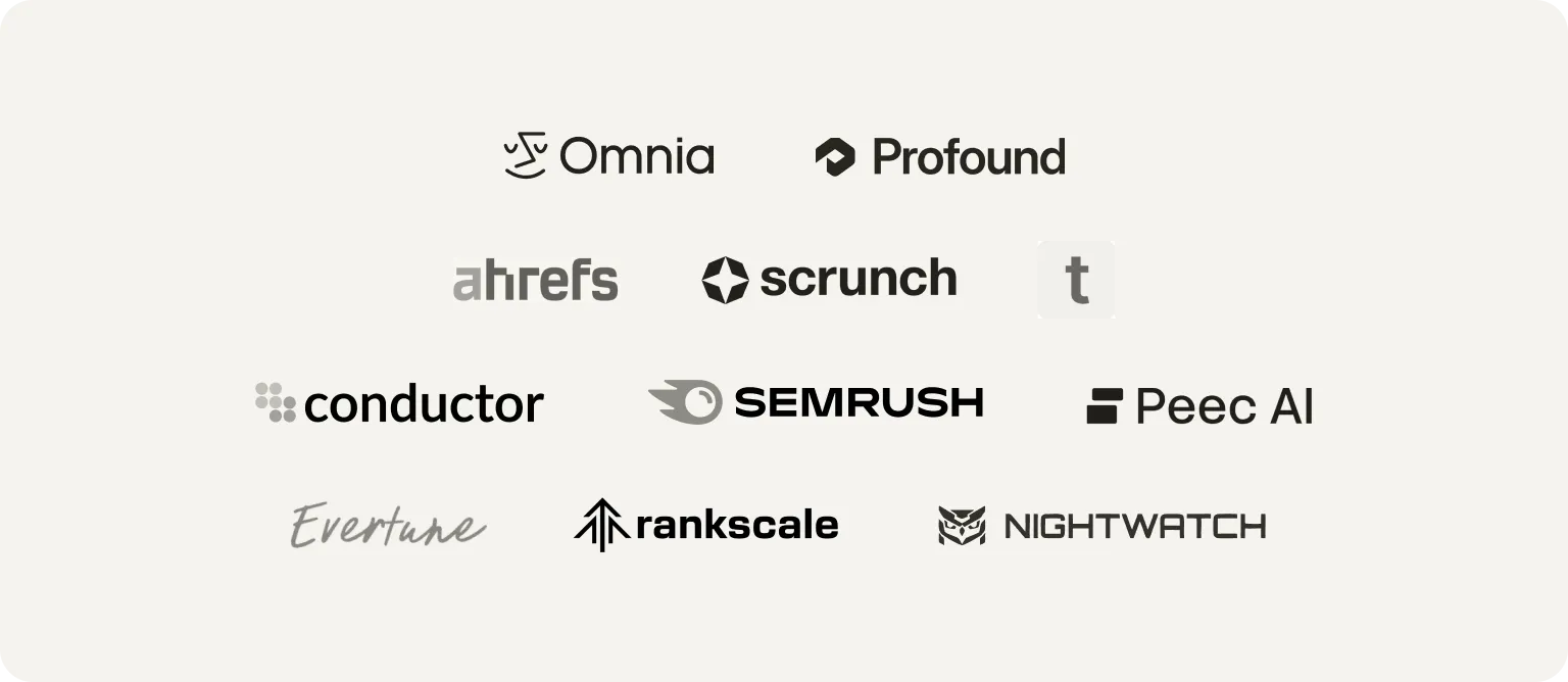 selection of top historical ai search data platforms
