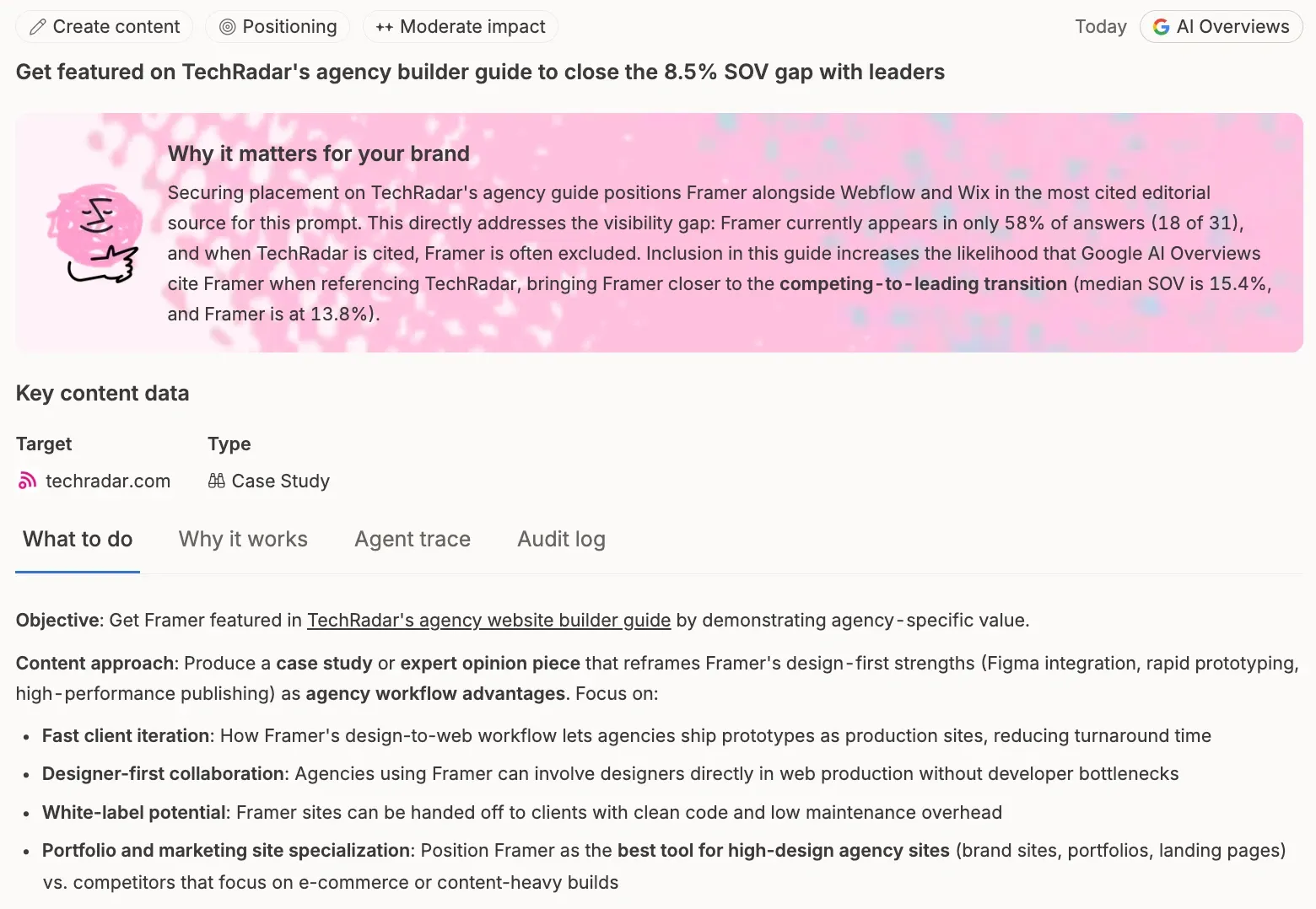 omnia sourcing recommendation