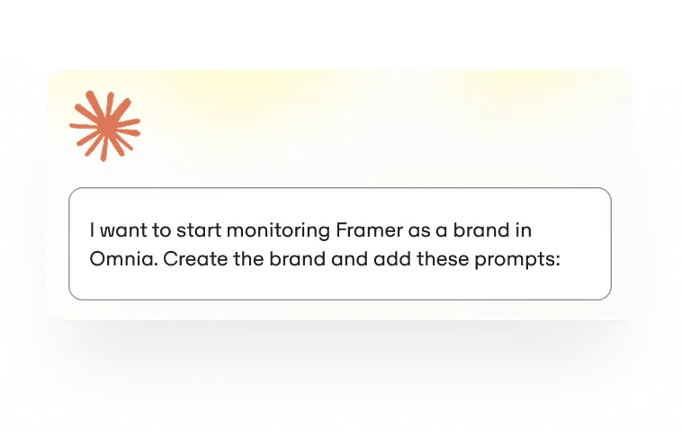 Omnia MCP connected to an AI assistant