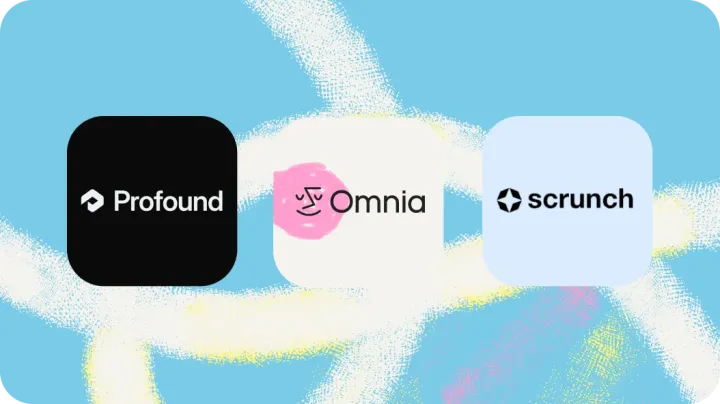 profound vs scrunch vs omnia hero image