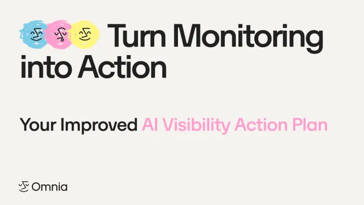 Turn AI Visibility Monitoring Into Action