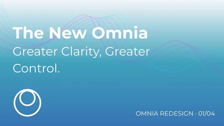 A redesigned Omnia for clearer, smarter AI visibility.