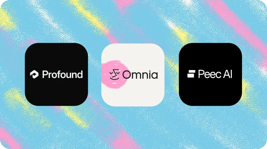 peec ai vs profound vs omnia comparison